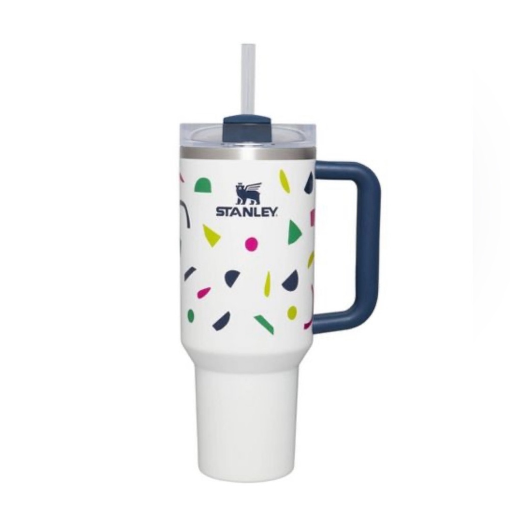 NIP Stanley 40 oz Stainless Steel H2.0 Flowstate Quencher Tumbler Abstra…​